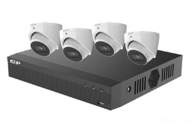 EZIP 6MP kit 4 x IP Security Camera, 8 Channel NVR CCTV with 2TB